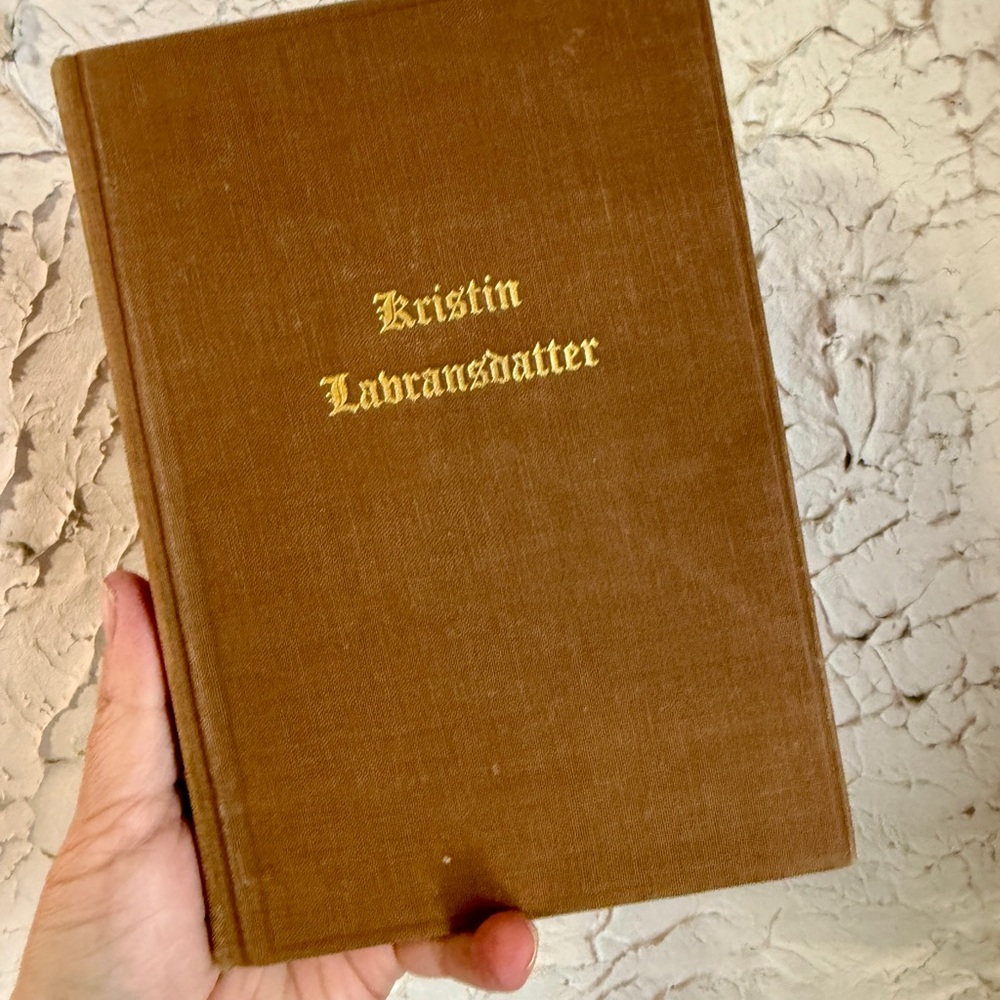 Kristin Lavransdatter Vol II | Vintage 1946 Hardcover | Sigrid Undset